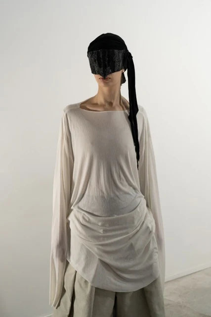Long sleeves top white