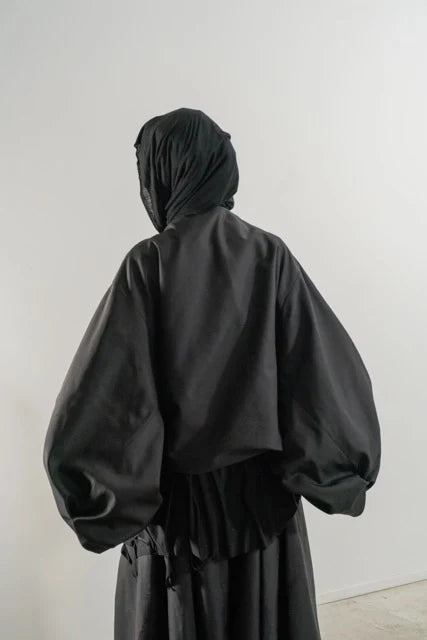 Oversized bomber jacket