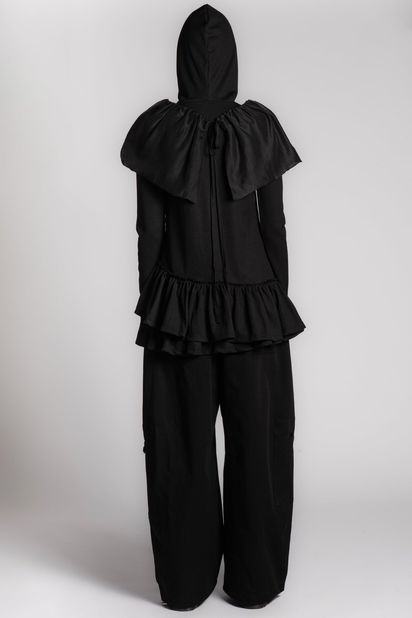BLACK WIDE PANTS