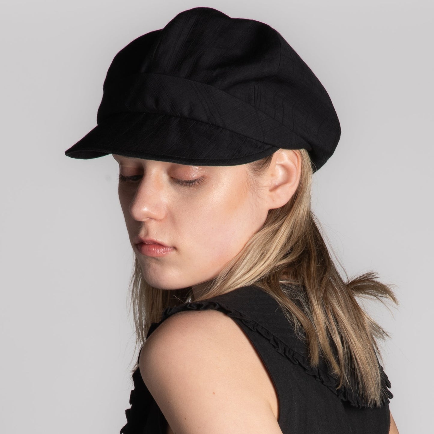 Black hunting cap