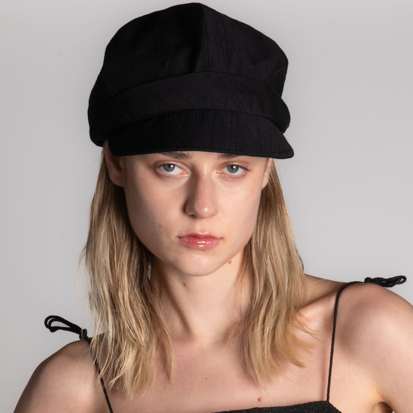 Black hunting cap