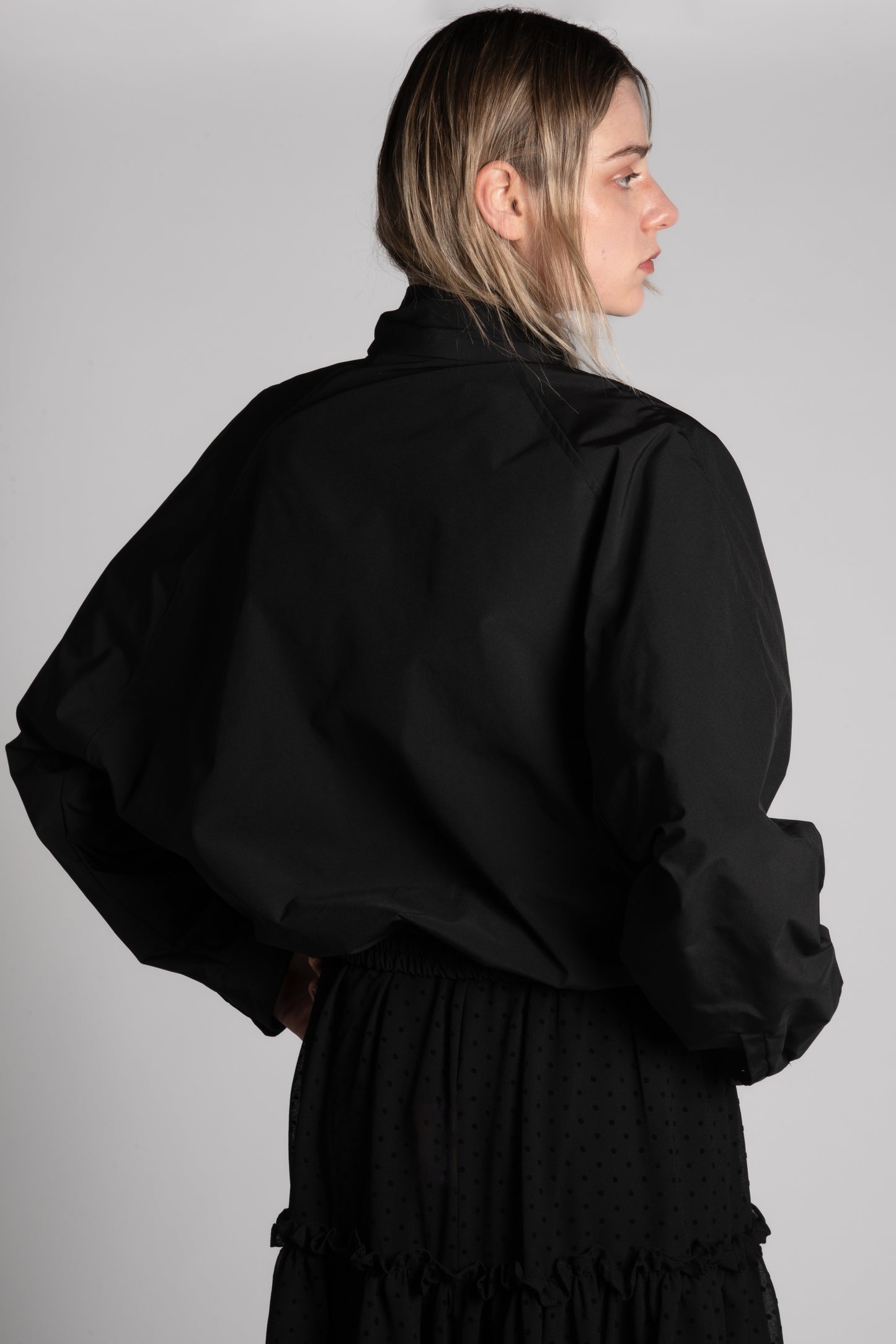 Black big pockets jacket