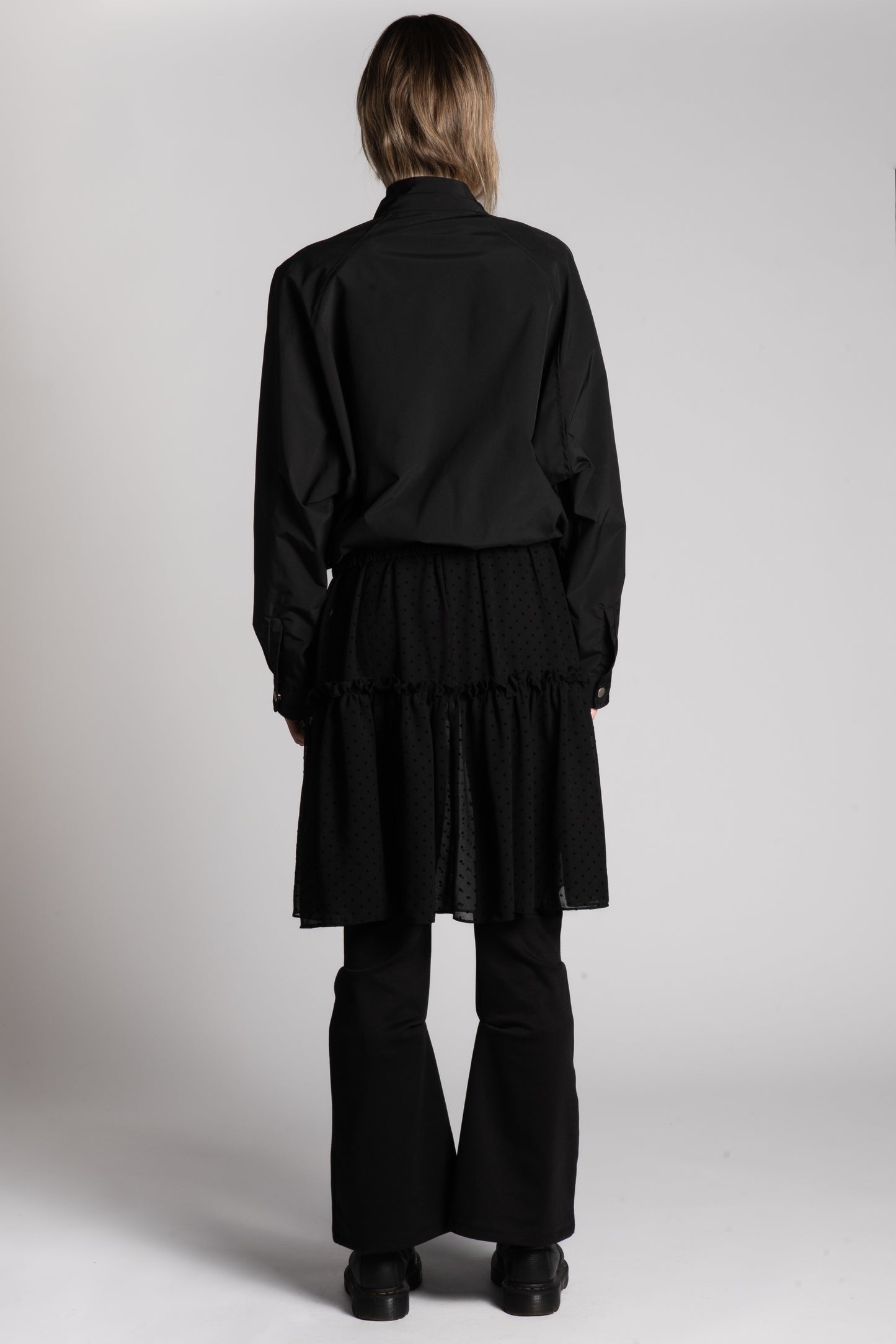Black big pockets jacket