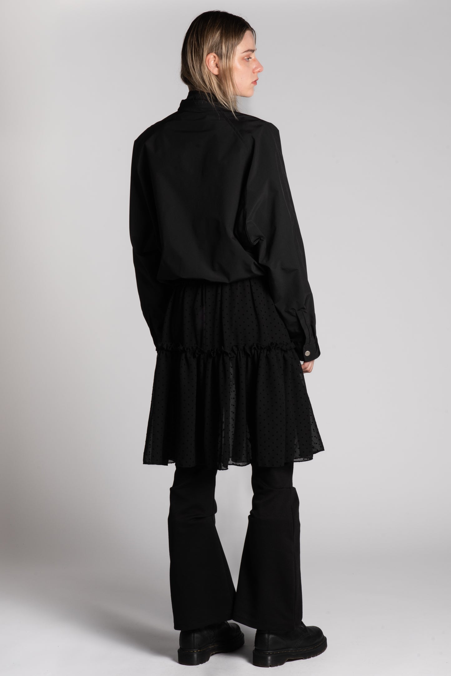 Black big pockets jacket