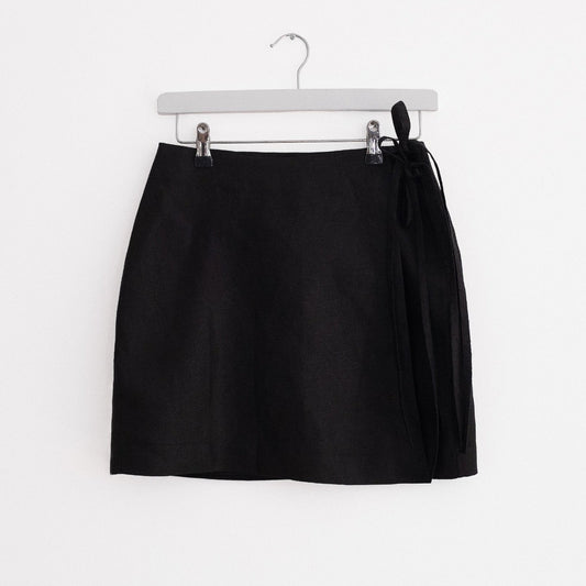 Mini wrap skirt