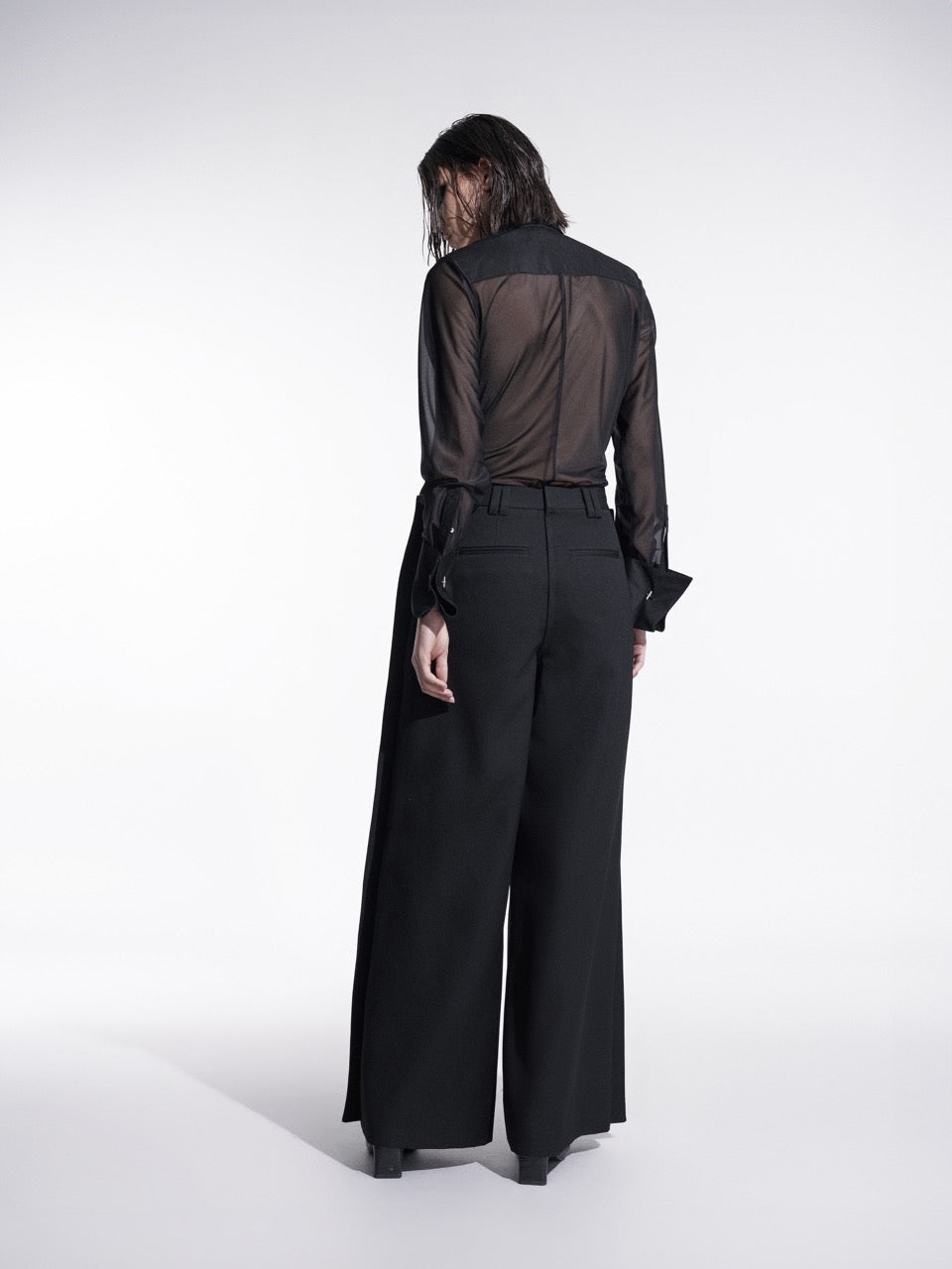 Detachable panel construction trousers