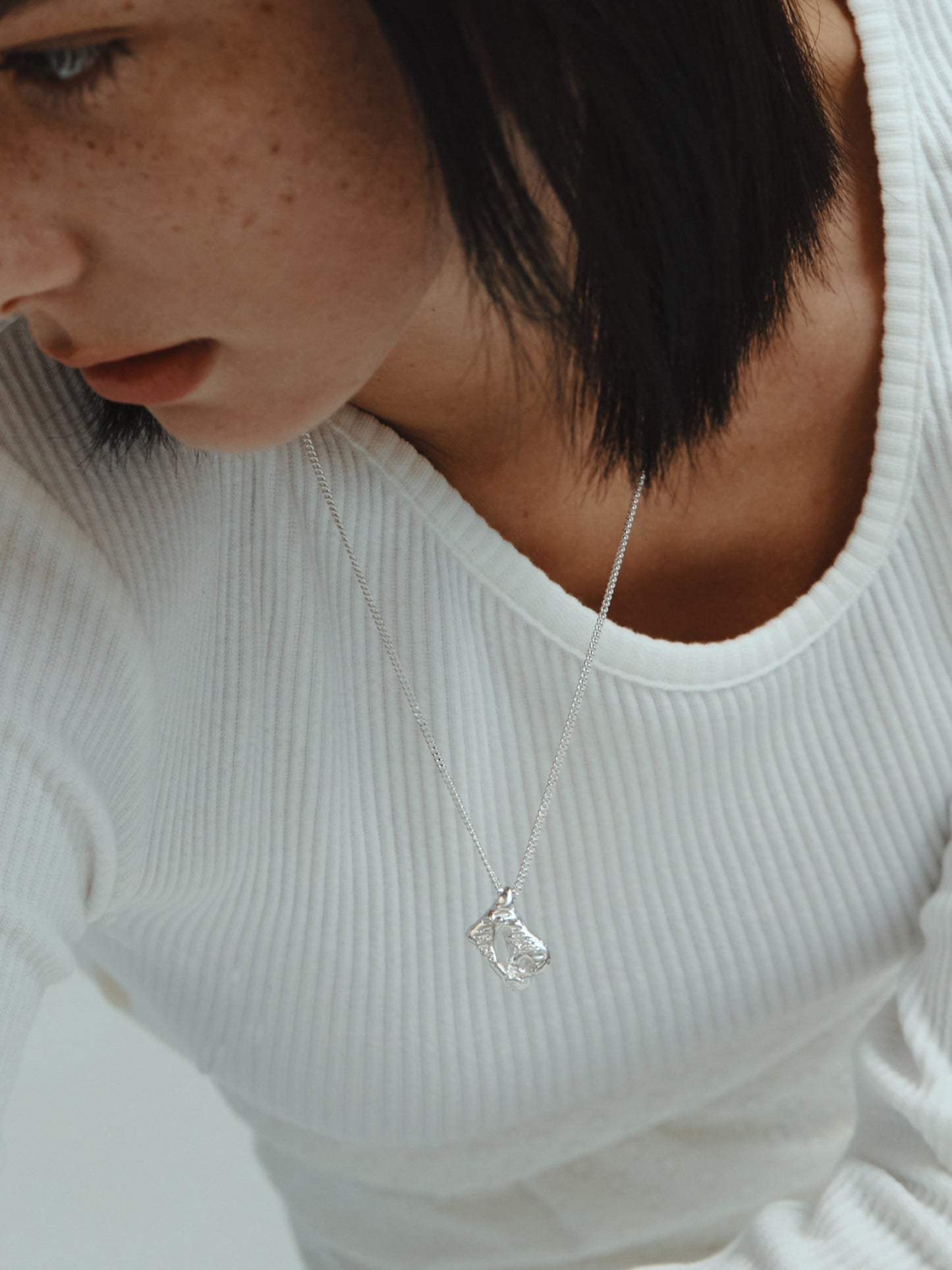 Ocean current necklace