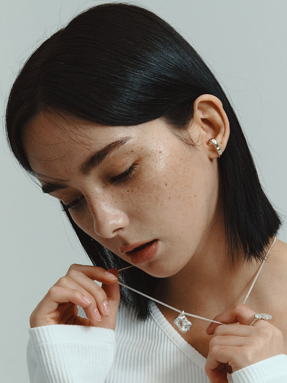 Ocean current necklace