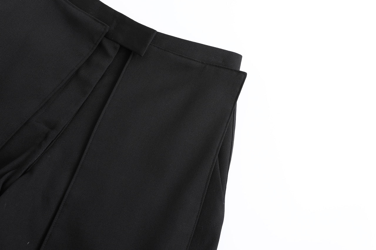 Detachable panel construction trousers