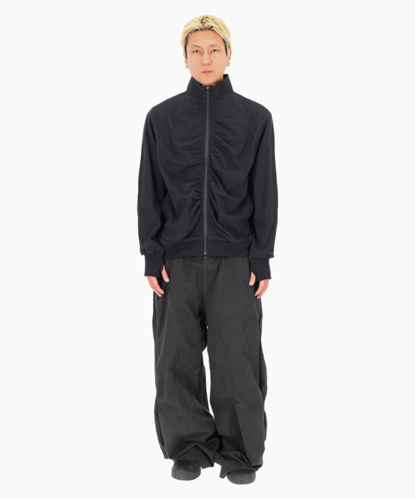 Roots Zip-up Black