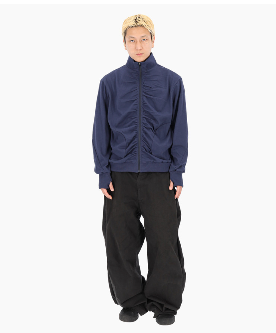Roots zip-up slate blue