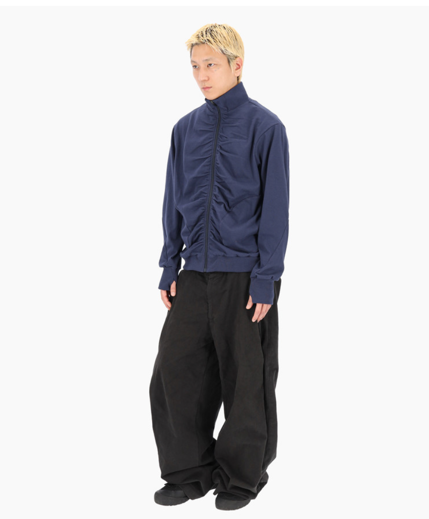 Roots zip-up slate blue