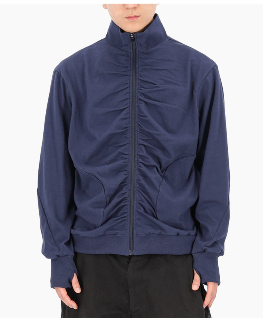 Roots zip-up slate blue