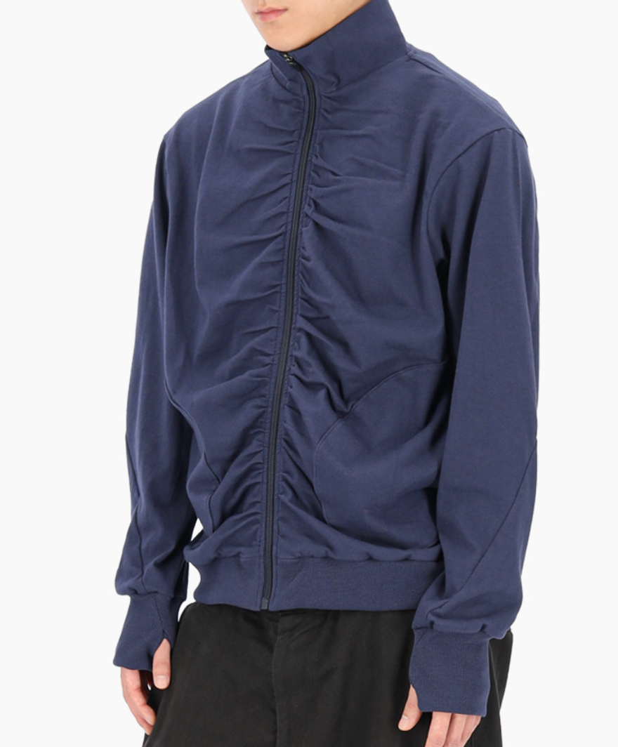 Roots zip-up slate blue