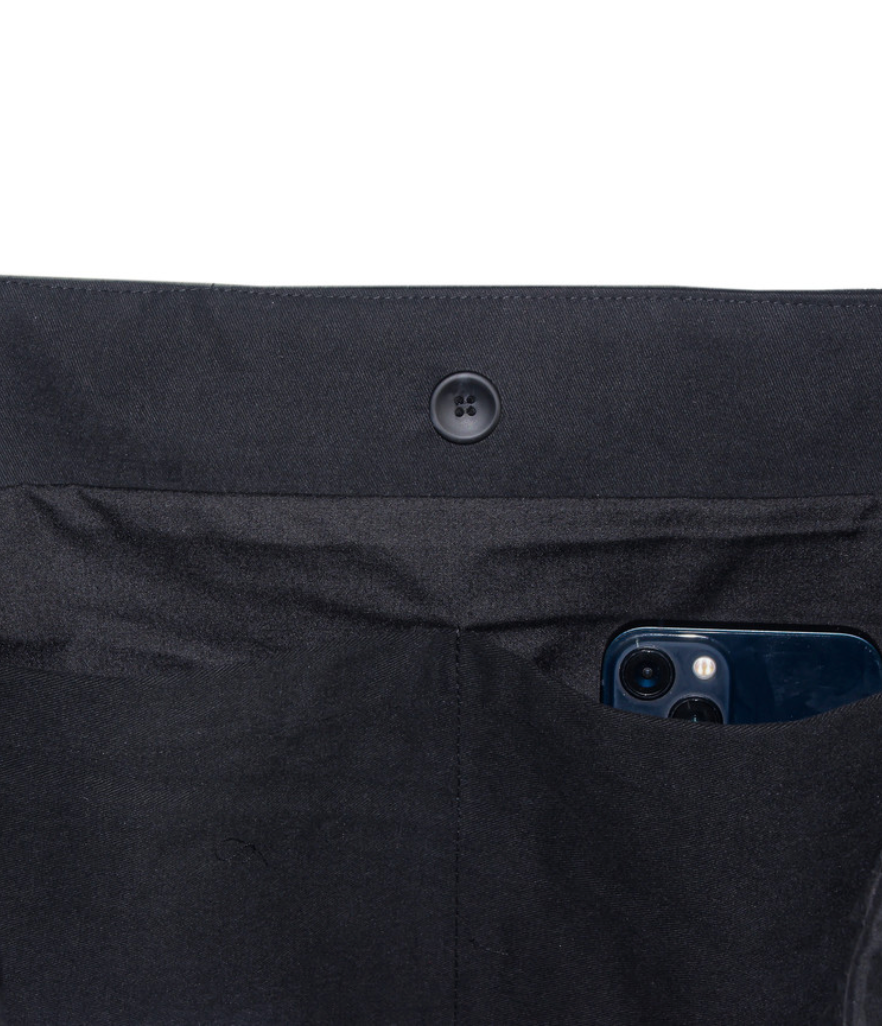 Spiral tote bag black