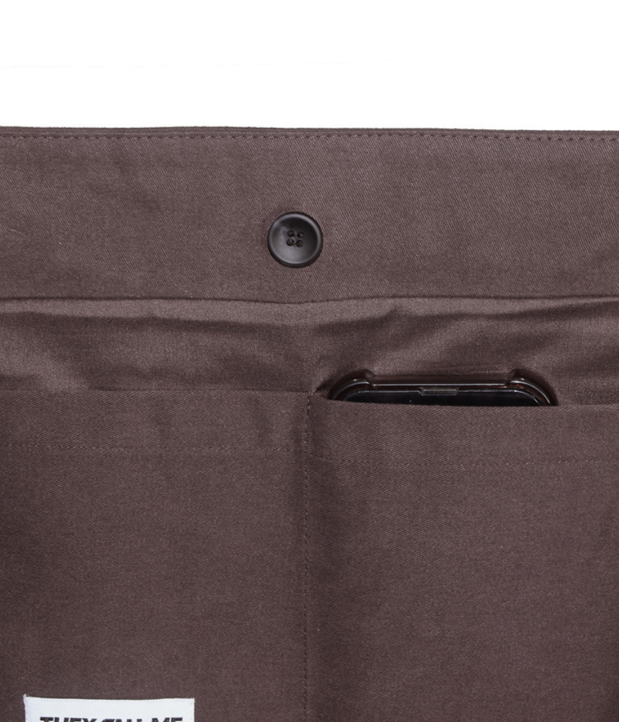 Spiral tote bag sparrow brown