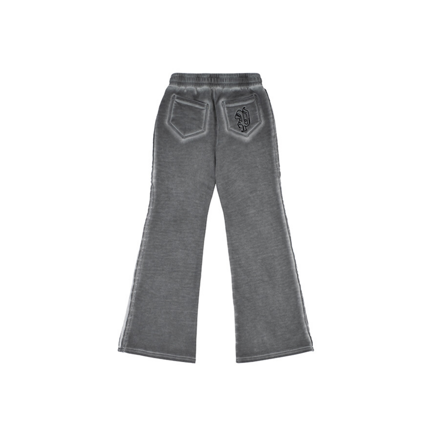Signature lunar garment washing pants charcoal