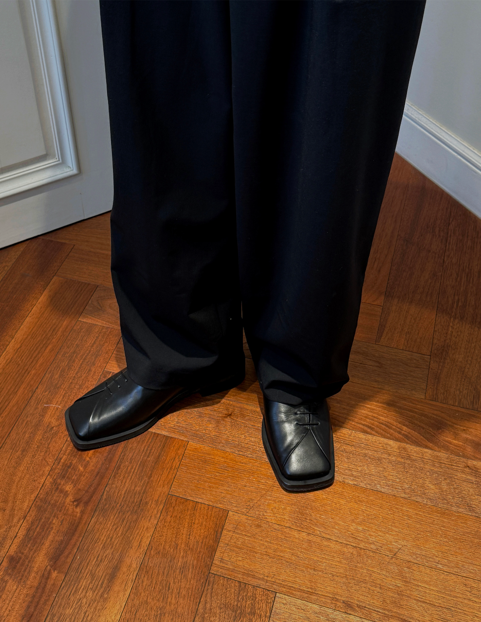 London loafer(homme) / matt black