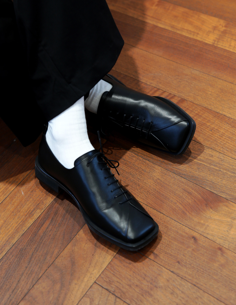 London loafer(homme) / matt black