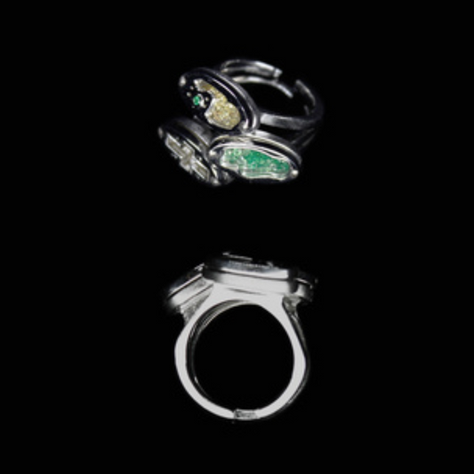 Mini cocoon ring 03