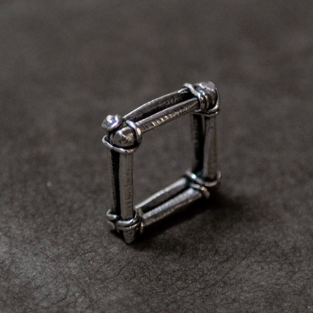 Bamboo knot ring