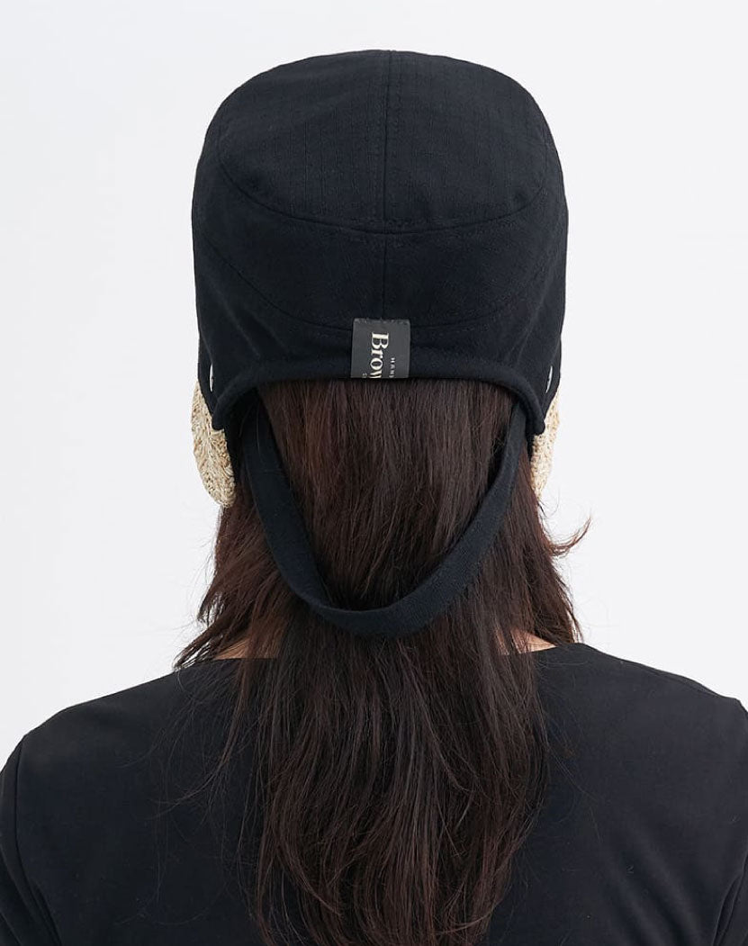 Rocha summer bonnet straw