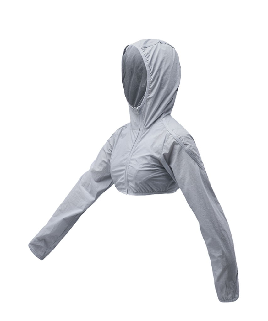 Hoodie bolero maxi 2 piece bolero grey MK2UK
