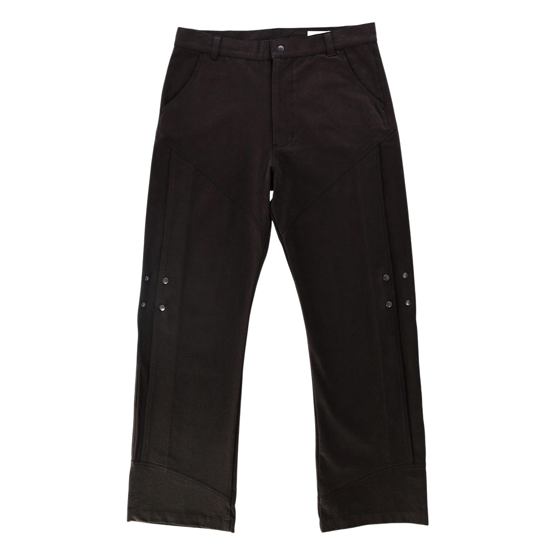 Trans pleats pants_ver balance (black)