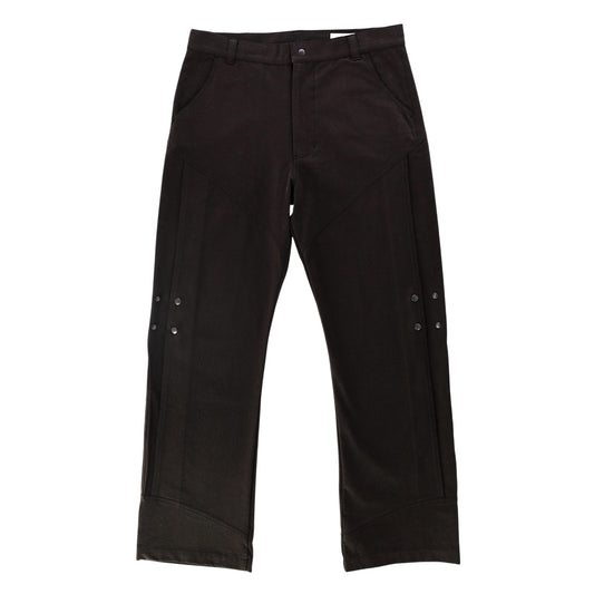 Trans pleats pants_ver balance (black)