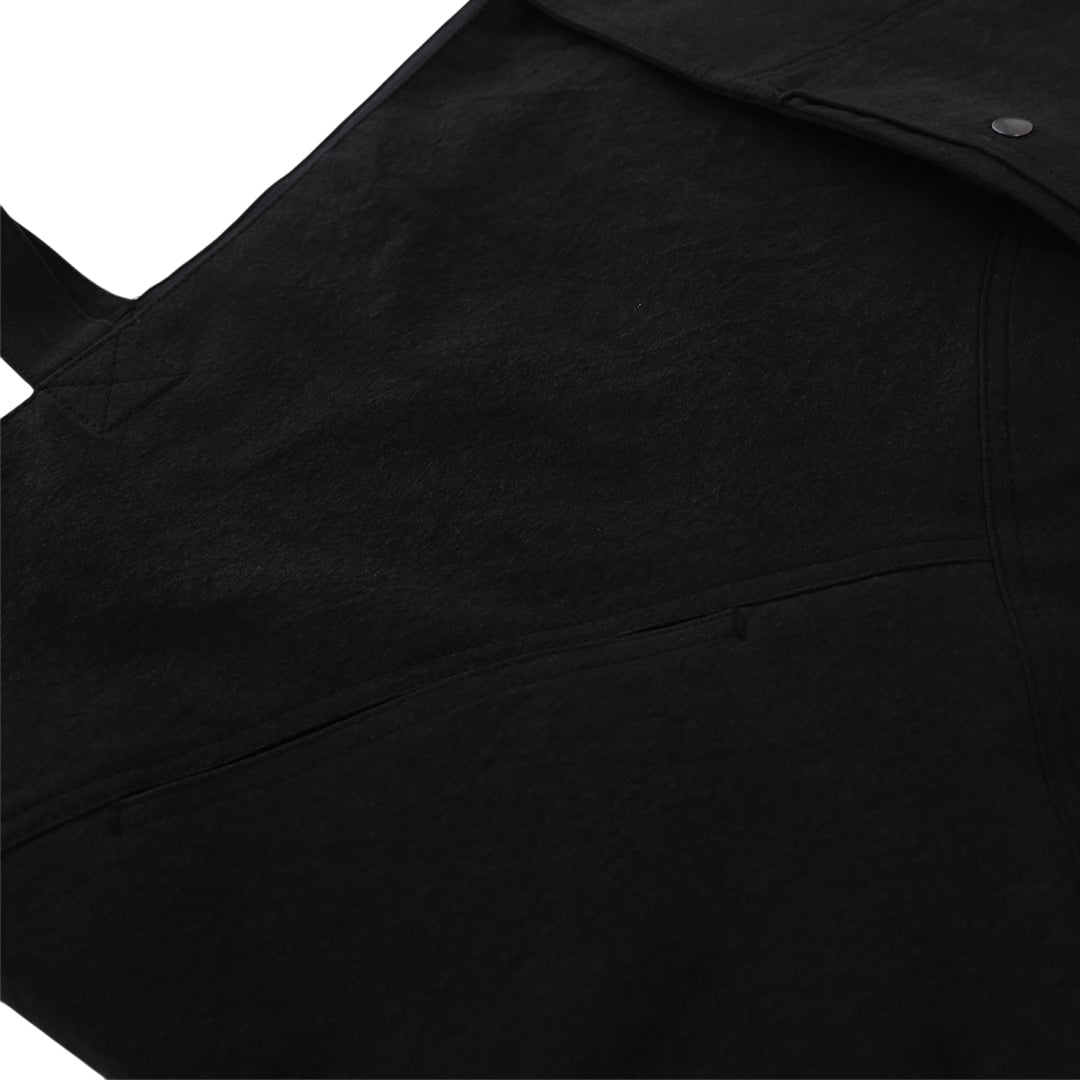 Pocket pleats bag _ver balance (black)