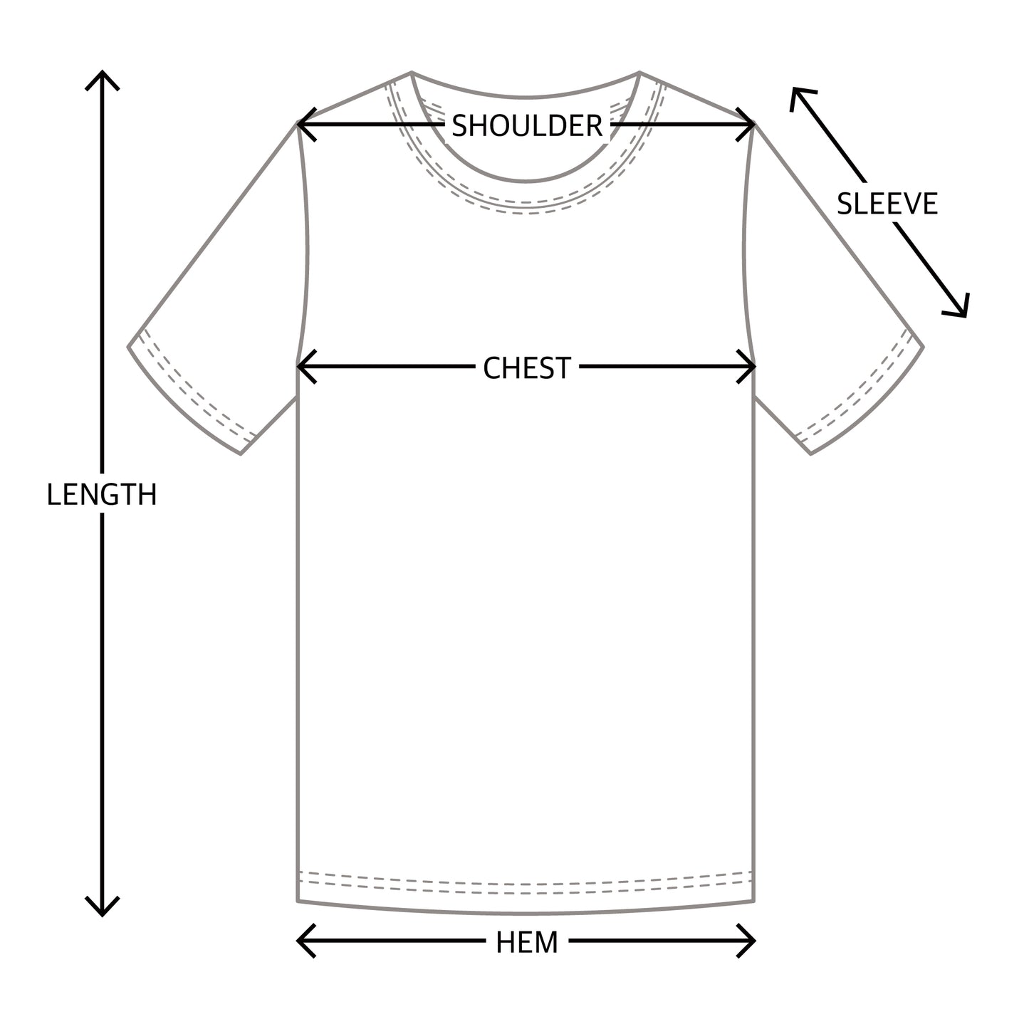 Oversized Gradation Dyed T-Shirt