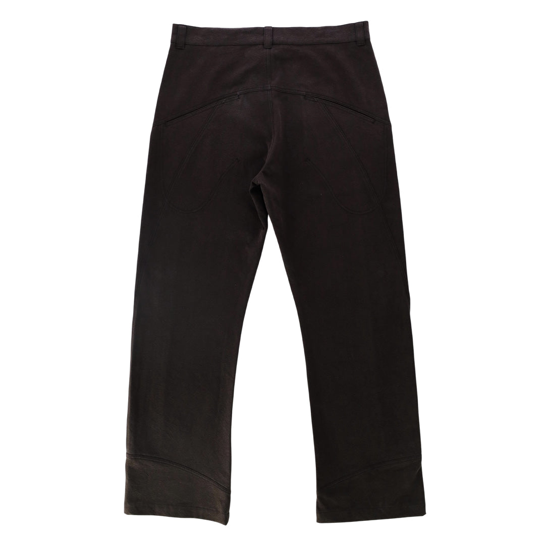 Trans pleats pants_ver balance (black)