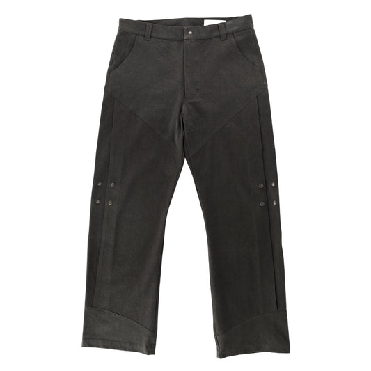 Trans pleats pants_ver balance (dark gray)