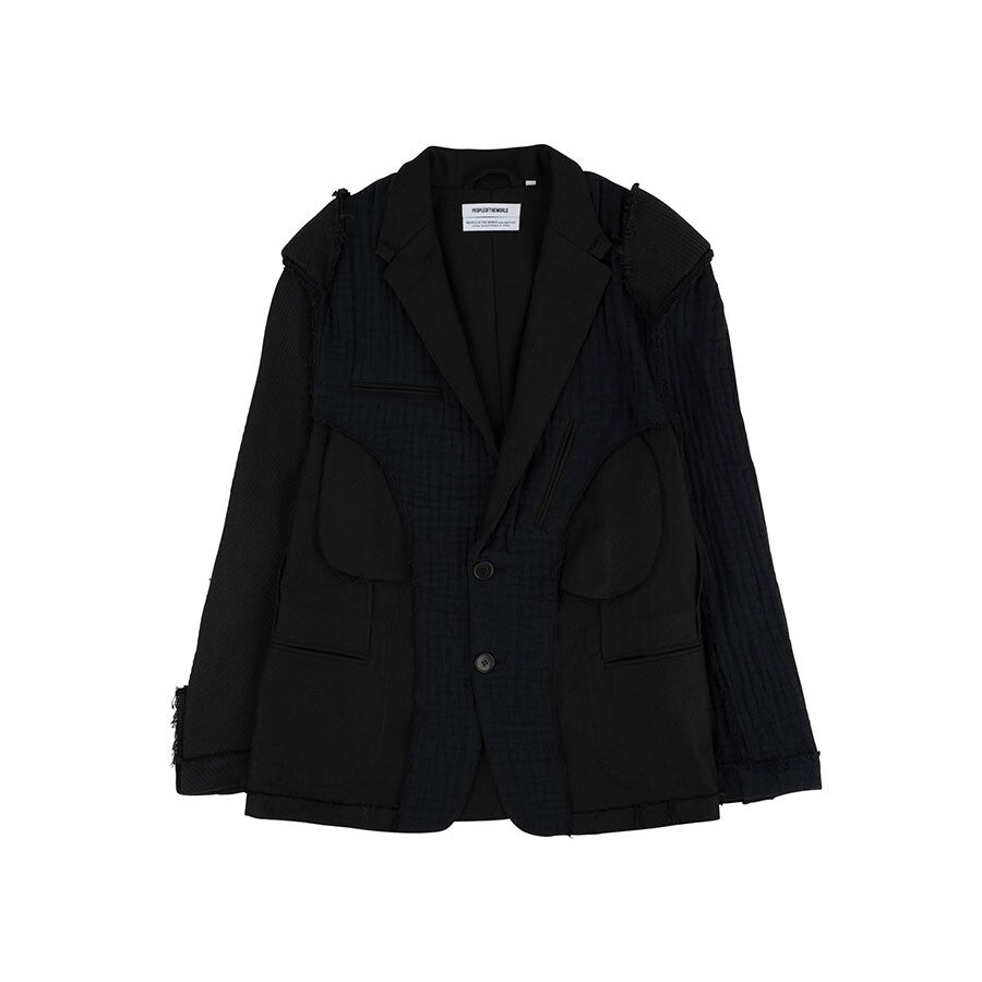 Organic combi single jacket black