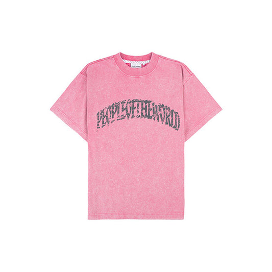 Signature Ocean Pigment T-shirt pink