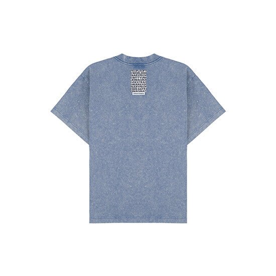 Signature Ocean Pigment T-shirt blue