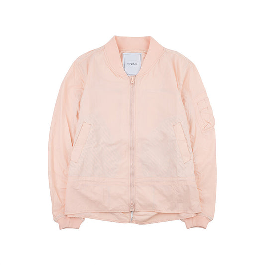 Air shirring jumper salmon