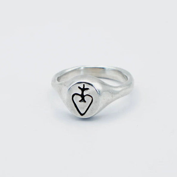Lovers token signet ring
