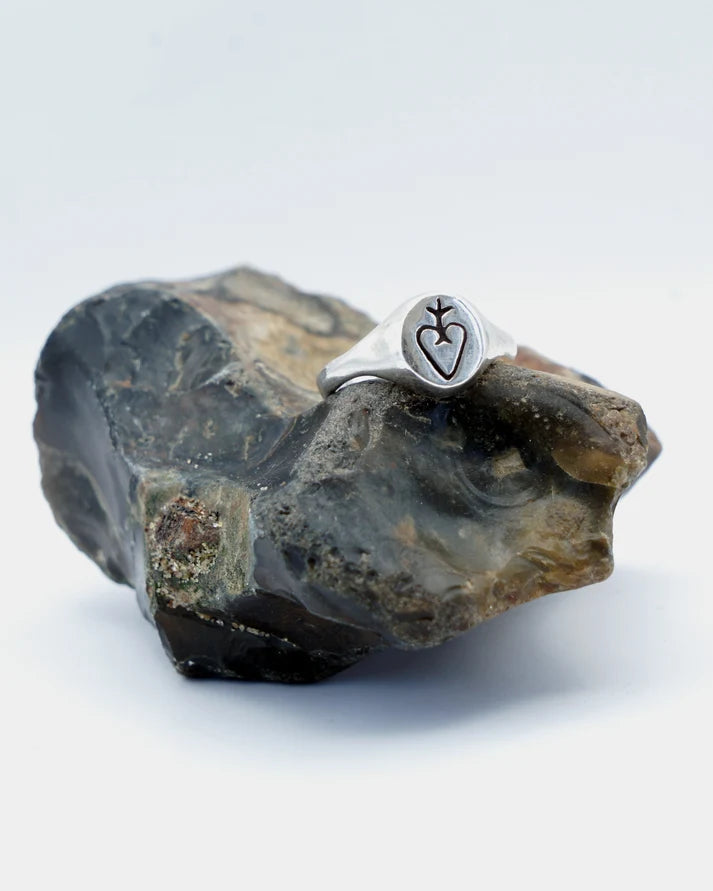 Lovers token signet ring