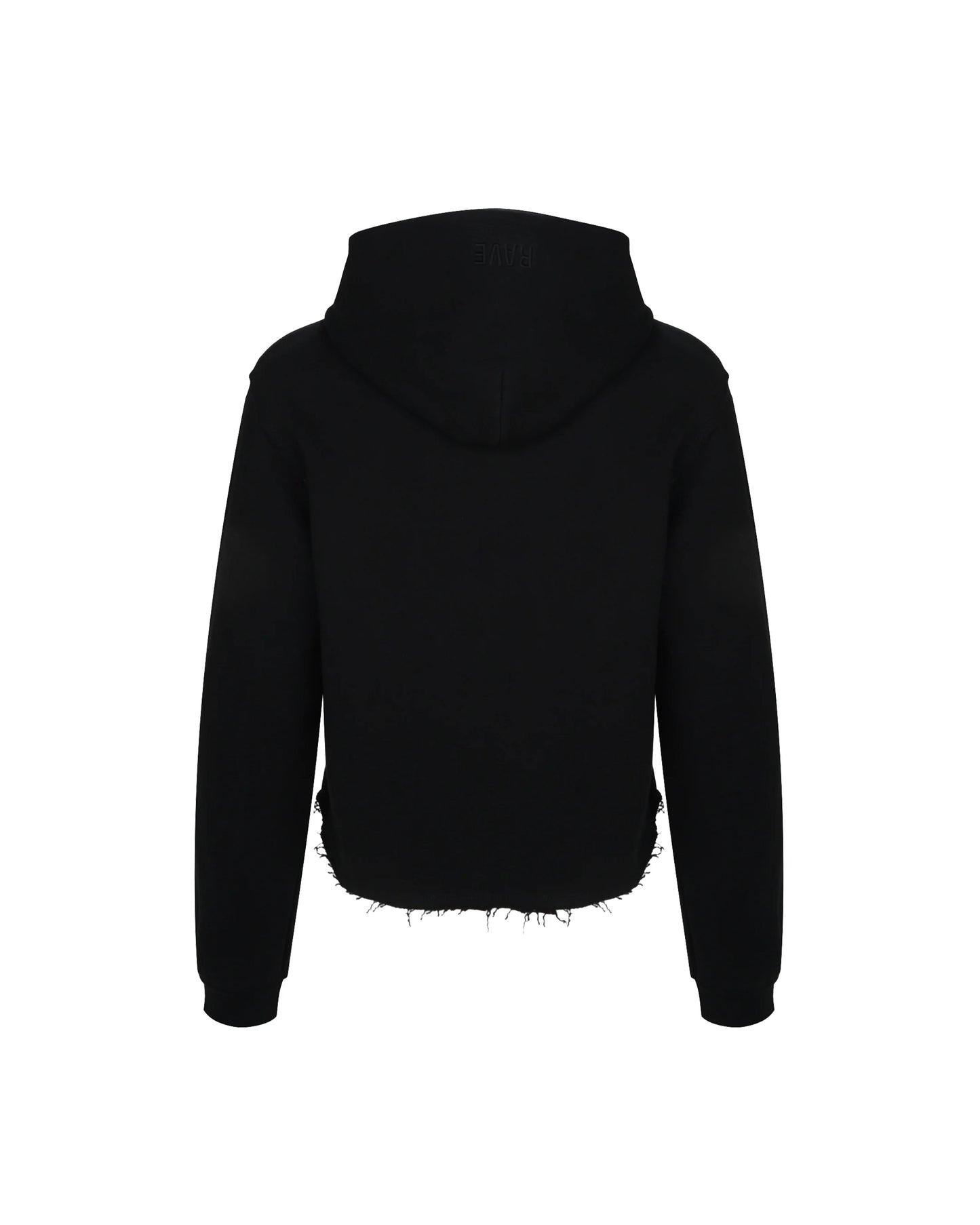 Tcd-rave crop hoodie