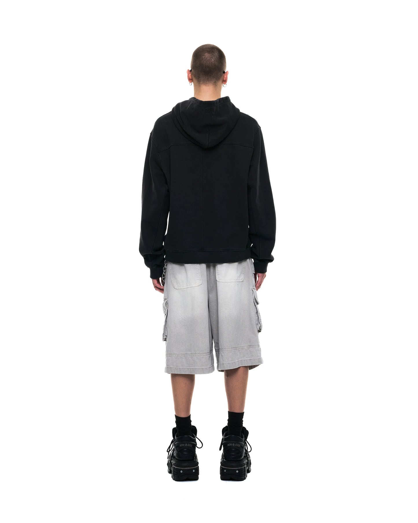 After rave washed hoodie