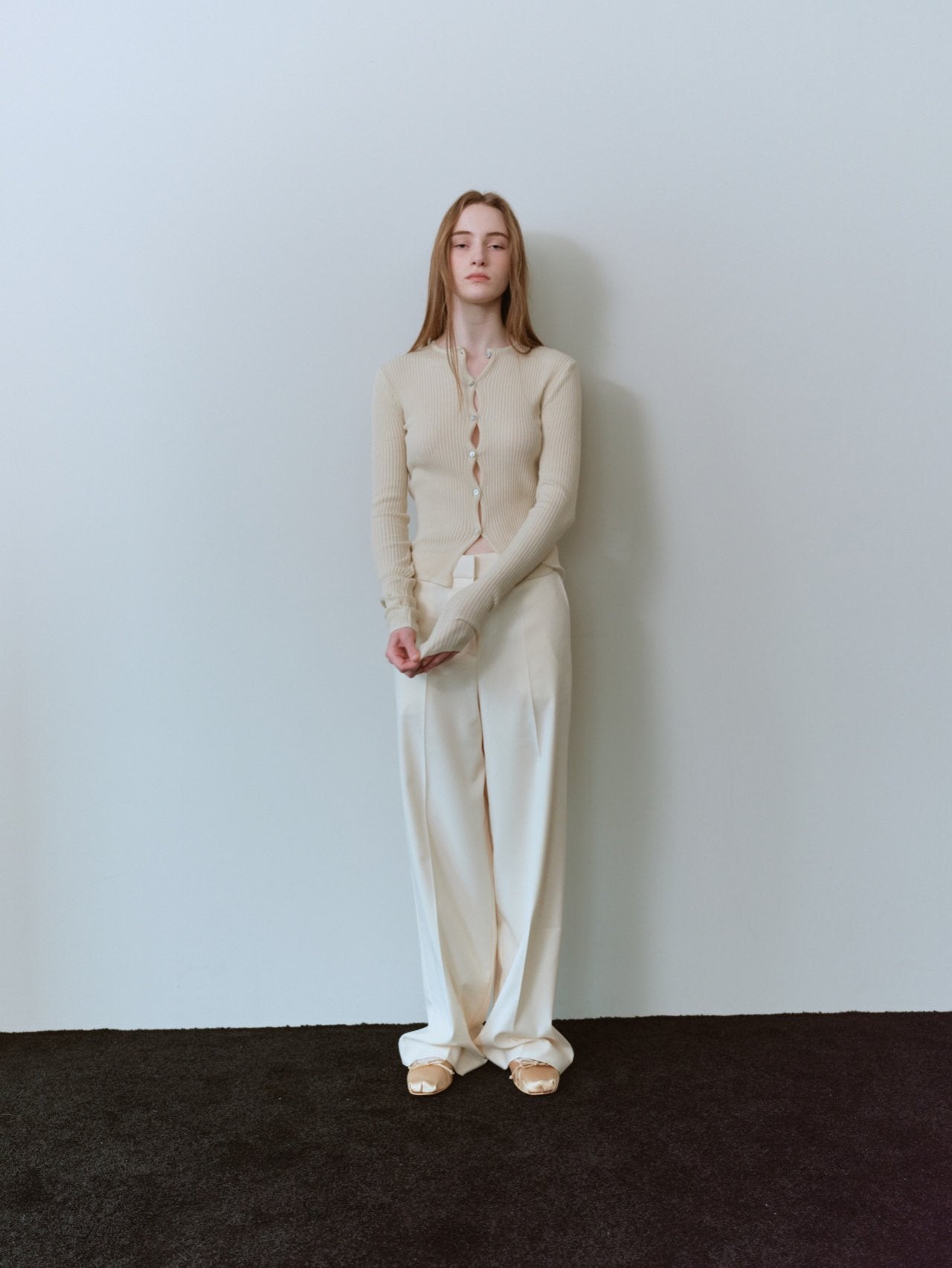Feminine button cardigan