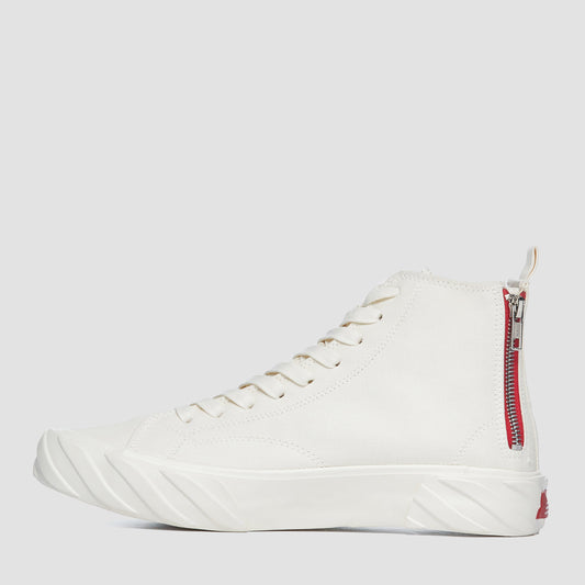 High Top Canvas_White & Red