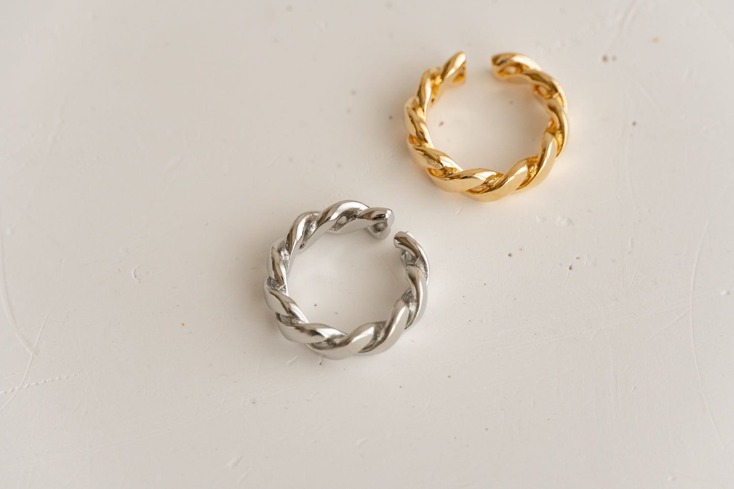 Adjustable Gold / Silver Chain Ring