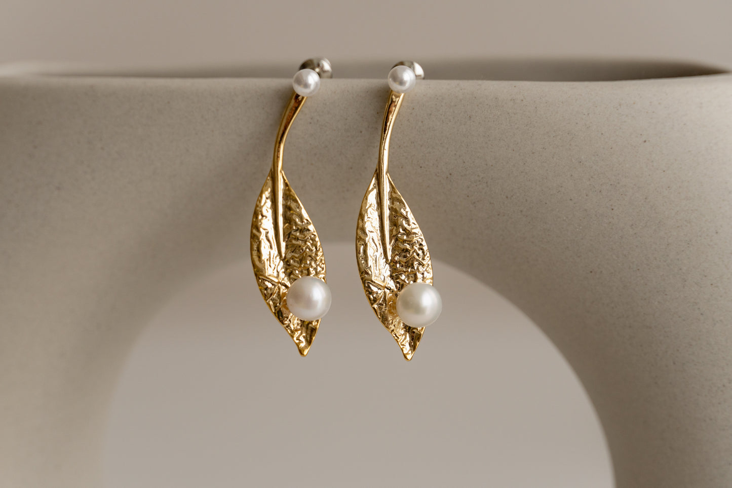 Leaf Dangle Earrings