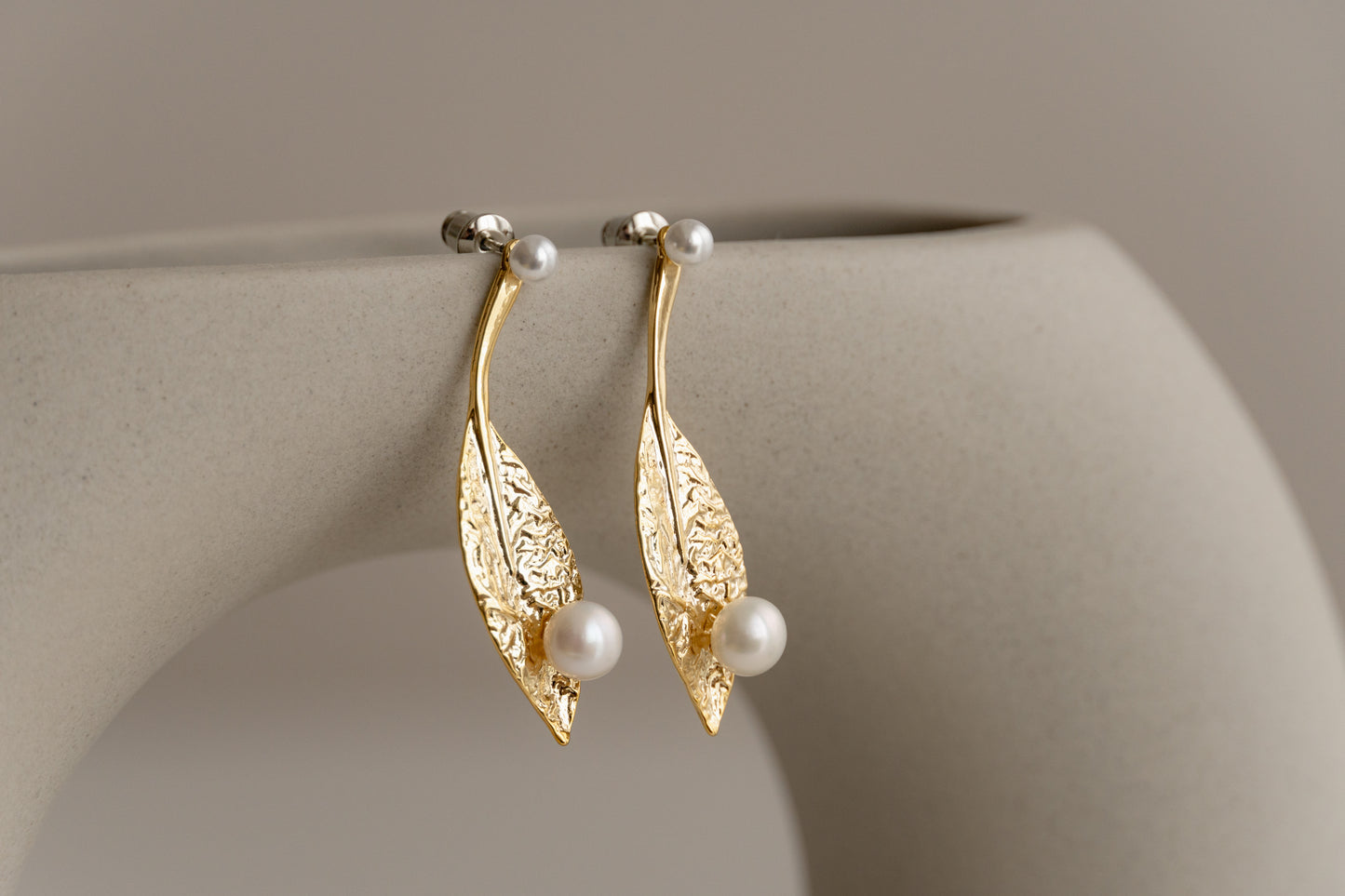 Leaf Dangle Earrings